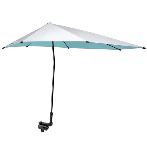 G4Free Beach Chair Umbrella with Universal Clamp UPF 50+ Golf Cart Umbrella