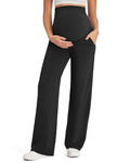 G4Free EverGoing Maternity Pants Over the Belly Pregnancy Work Trousers