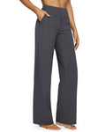 G4Free Yoga Pants for Women Wide Leg Pants with Pockets High Waisted