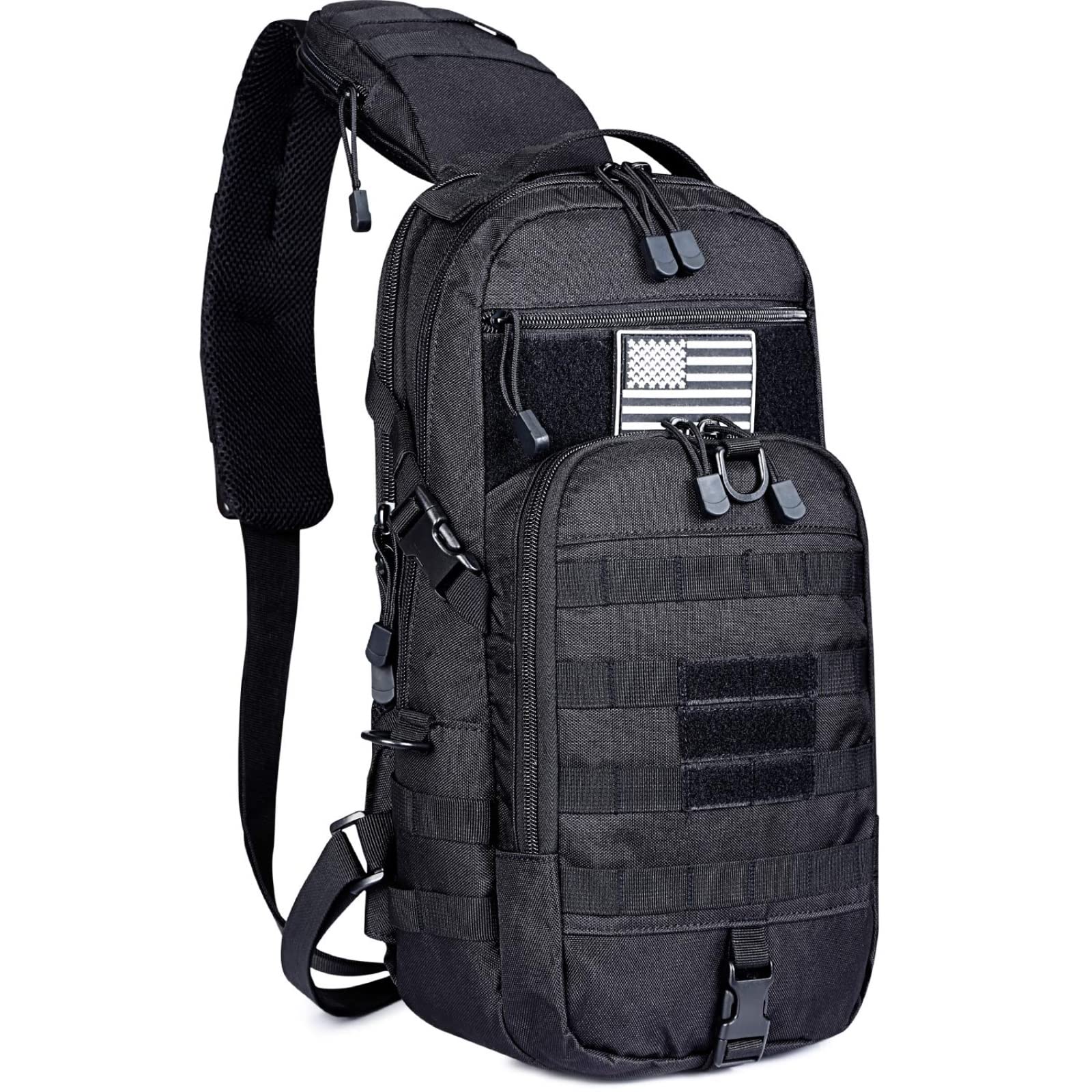 G4Free EDC Bag Tactical Sling Bag, Assault Pack Rectangular Outdoor Daypack